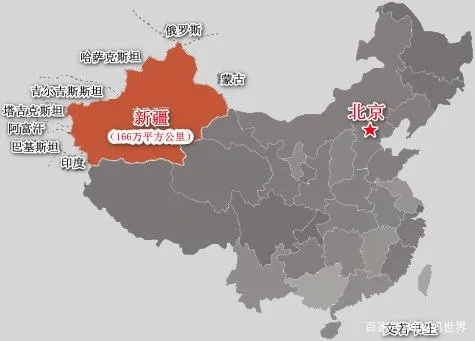 地图上的新疆,一个名字,两种历史 地图上的新疆,一个名字,两种历史